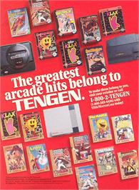 Advert for Skull & Crossbones on the Nintendo NES.
