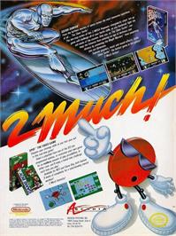 Advert for Spot - The Video Game on the Nintendo NES.