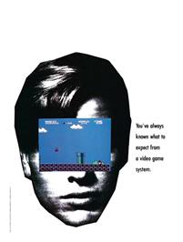Advert for Super Mario Bros. on the Sinclair ZX Spectrum.