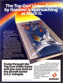 Advert for Top Gun: The Second Mission on the Nintendo NES.