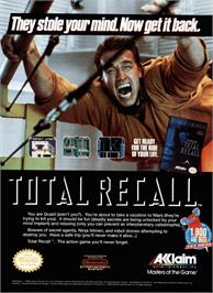 Advert for Total Recall on the Microsoft Windows.