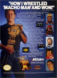 Advert for WWF Wrestlemania on the Atari ST.