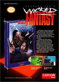 Advert for Willow on the Commodore Amiga.