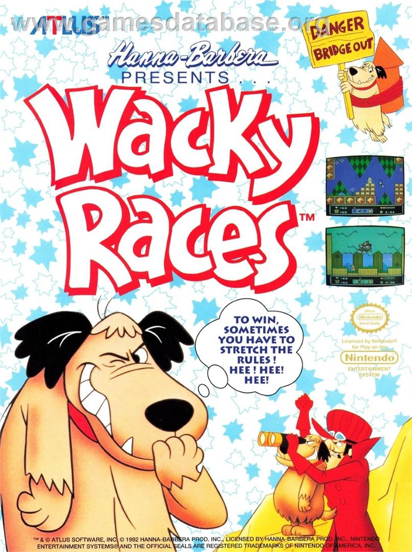 Wacky Races - Nintendo SNES - Artwork - Advert