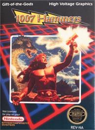 Box cover for 1007 Bolts on the Nintendo NES.