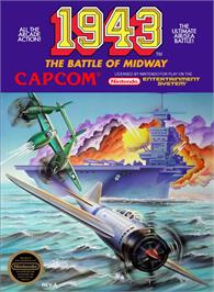 Box cover for 1943 - The Battle Of Midway on the Nintendo NES.