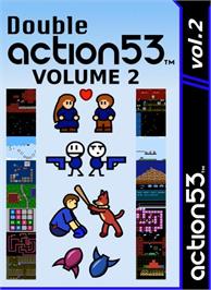 Box cover for Action 53 Volume 2 on the Nintendo NES.
