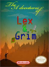 Box cover for Adventures Of Lex And Grim, The on the Nintendo NES.