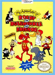 Box cover for Adventures Of Rocky And Bullwinkle And Friends, The on the Nintendo NES.