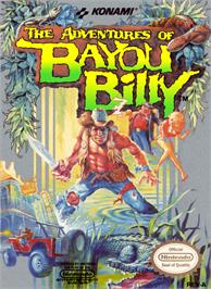 Box cover for Adventures of Bayou Billy on the Nintendo NES.