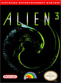 Box cover for Alien³ on the Nintendo NES.