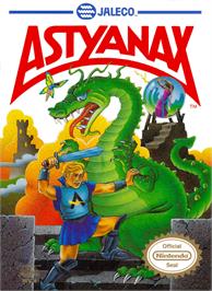 Box cover for Astyanax, The on the Nintendo NES.