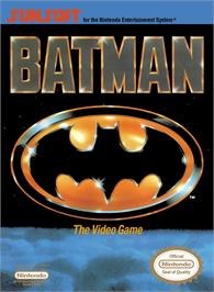 Box cover for Batman - The Video Game on the Nintendo NES.