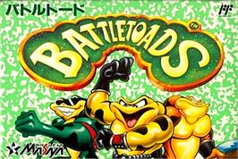 Box cover for Battle Toads on the Nintendo NES.