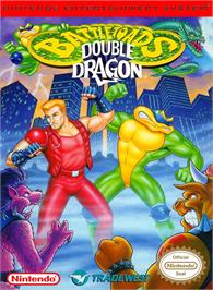 Box cover for Battletoads And Double Dragon on the Nintendo NES.