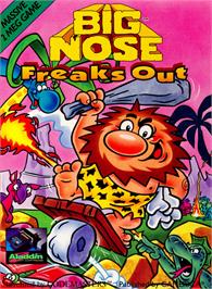 Box cover for Big Nose Freaks Out on the Nintendo NES.