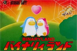Box cover for Binary Land on the Nintendo NES.