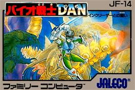 Box cover for Bio-Senshi Dan: Increaser to no Tatakai on the Nintendo NES.