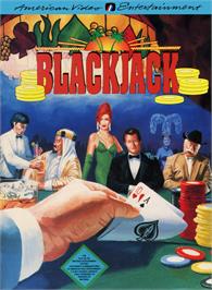 Box cover for Blackjack on the Nintendo NES.