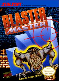 Box cover for Blaster Master on the Nintendo NES.