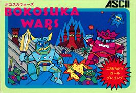Box cover for Bokosuka Wars on the Nintendo NES.