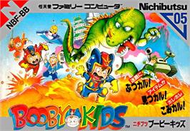 Box cover for Booby Kids on the Nintendo NES.