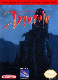 Box cover for Bram Stoker's Dracula on the Nintendo NES.