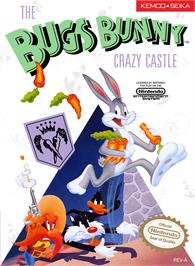Box cover for Bugs Bunny Crazy Castle, The on the Nintendo NES.