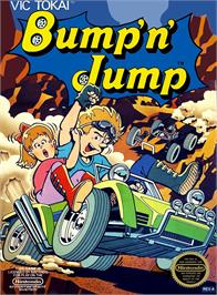 Box cover for Bump 'n' Jump on the Nintendo NES.