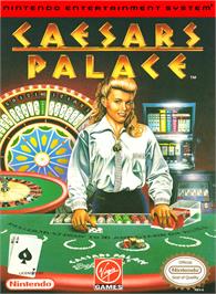 Box cover for Caesars Palace on the Nintendo NES.