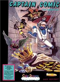 Box cover for Captain Comic - The Adventure on the Nintendo NES.