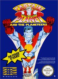 Box cover for Captain Planet And The Planeteers on the Nintendo NES.