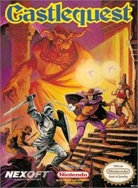Box cover for Castlequest on the Nintendo NES.