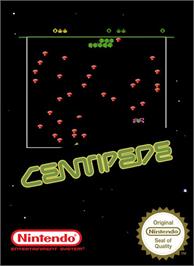 Box cover for Centipede on the Nintendo NES.
