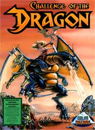 Box cover for Challenge of the Dragon (Color Dreams Version) on the Nintendo NES.