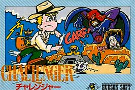 Box cover for Challenger on the Nintendo NES.