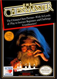 Box cover for Chessmaster on the Nintendo NES.