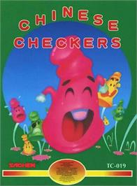 Box cover for Chinese Checkers on the Nintendo NES.