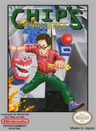 Box cover for Chip's Challenge on the Nintendo NES.