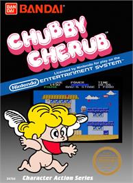 Box cover for Chubby Cherub on the Nintendo NES.