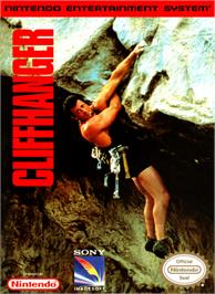 Box cover for Cliffhanger on the Nintendo NES.