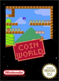 Box cover for Coin World on the Nintendo NES.