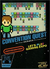 Box cover for Convention Quest on the Nintendo NES.