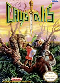 Box cover for Crystalis on the Nintendo NES.