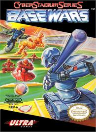 Box cover for Cyber Stadium Series - Base Wars on the Nintendo NES.