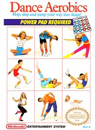 Box cover for Dance Aerobics on the Nintendo NES.