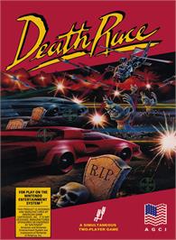 Box cover for Death Race on the Nintendo NES.