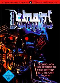 Box cover for Deathbots on the Nintendo NES.