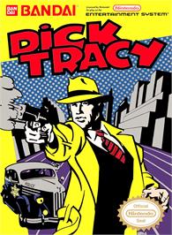 Box cover for Dick Tracy on the Nintendo NES.