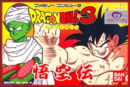 Box cover for Dragonball 3: Gokuuden on the Nintendo NES.